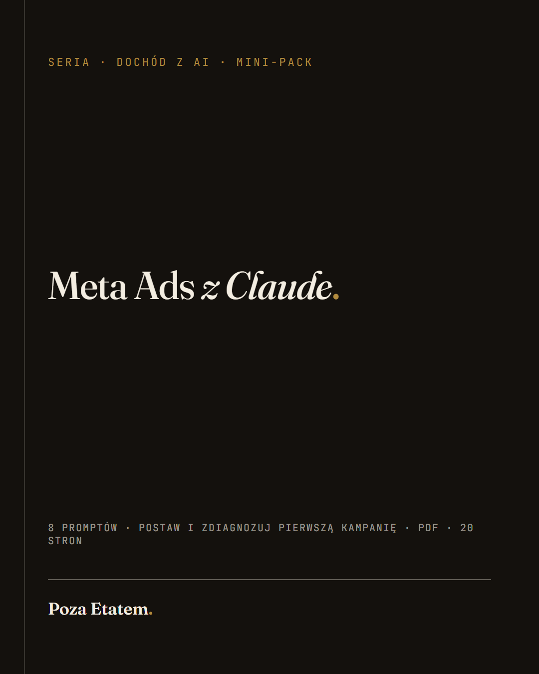 Jak postawić reklamę na Meta z Claude. 8 promptów