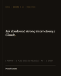 Jak zbudować stronę internetową z Claude. 8 promptów